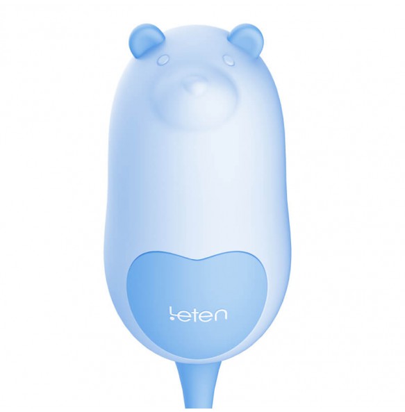 HK LETEN Animals Series Of Cute Bear Long Vibrating Egg (Chargeable - Kungfu Bear)